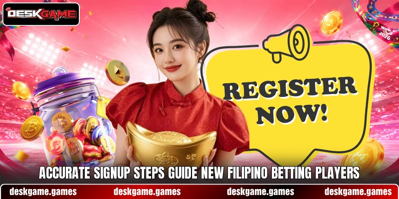 Accurate signup steps guide new Filipino betting players