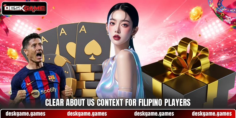 Clear about us context for Filipino players