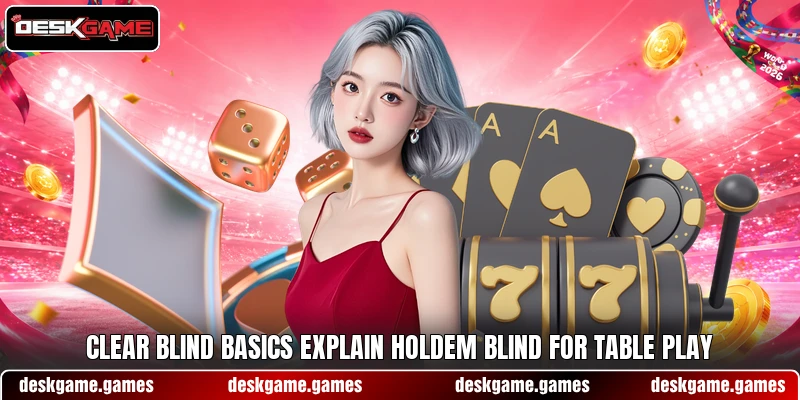 Clear blind basics explain holdem blind for table play Clear blind basics explain holdem blind for table play