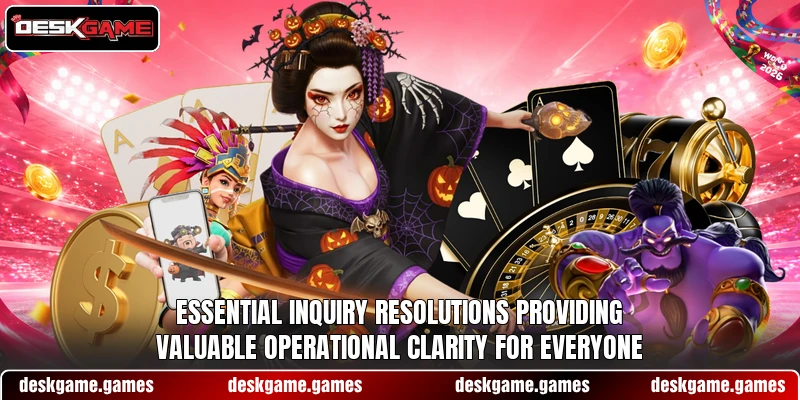 Essential inquiry resolutions providing valuable operational clarity for everyone