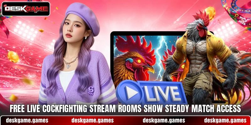 Free live cockfighting stream rooms show steady match access