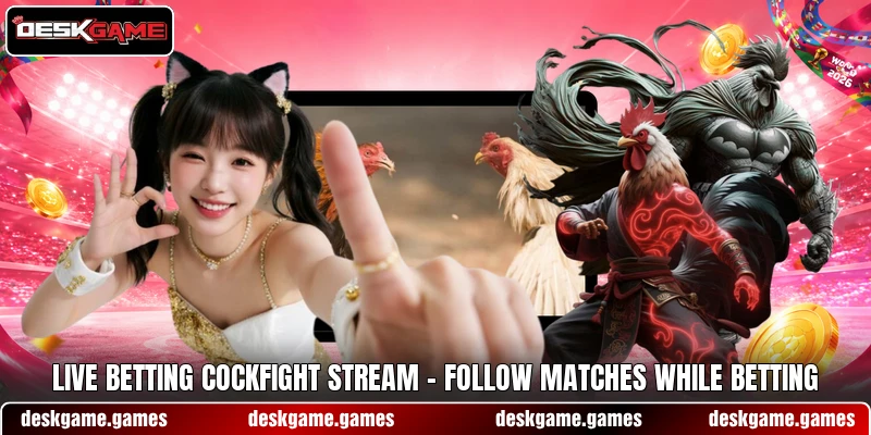 Live Betting Cockfight Stream – Follow Matches While Betting
