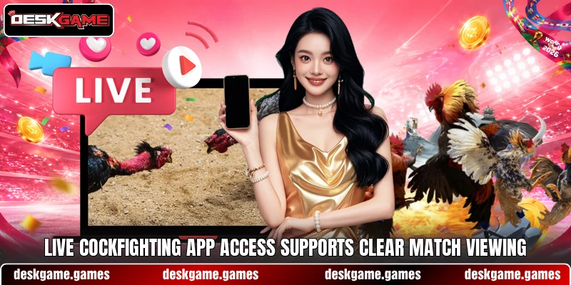 Live cockfighting app access supports clear match viewing Live cockfighting app access supports clear match viewing