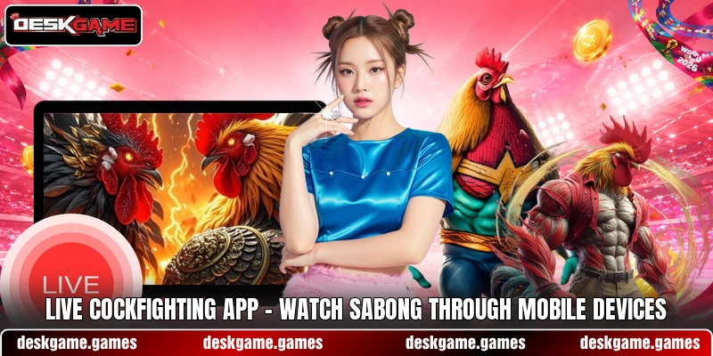 Live Cockfighting App – Watch Sabong Through Mobile Devices