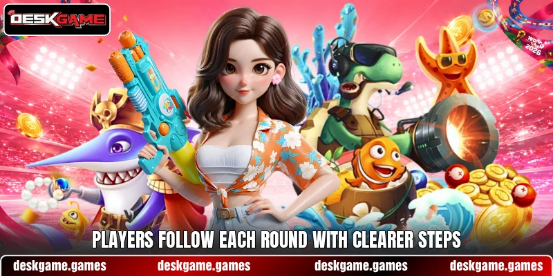 Players follow each round with clearer steps