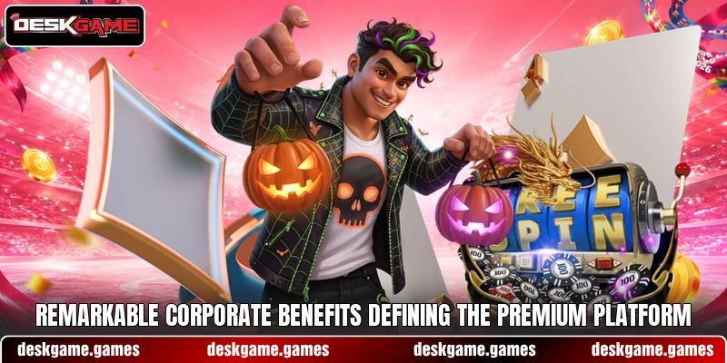 Remarkable corporate benefits defining the premium platform