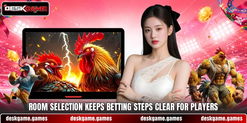 Room selection keeps betting steps clear for players Room selection keeps betting steps clear for players